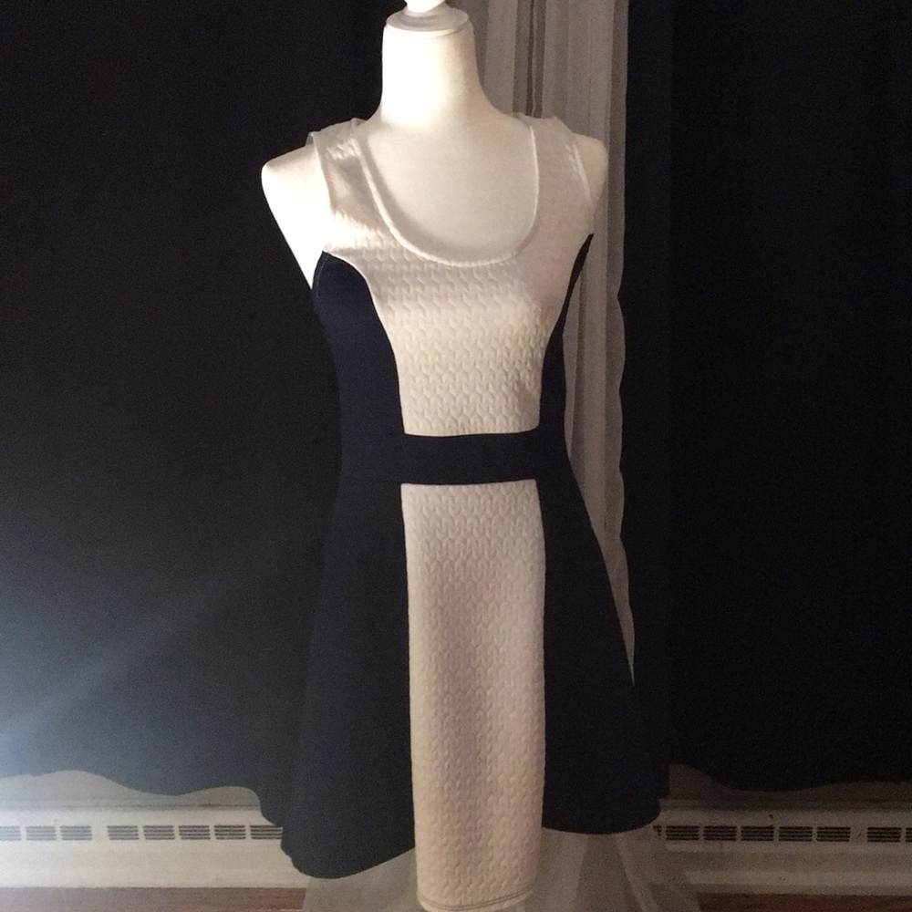 Blue and White